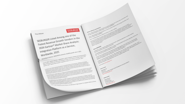 Press Release: SEEBURGER Listed Among one of the Fastest Revenue Growth Vendors in the 2026 Gartner® Market Share Analysis: Integration Platform as a Service, Worldwide, 2025