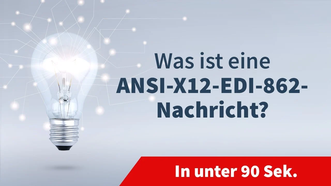 Was ist eine ANSI-X12-EDI-862-Nachricht?