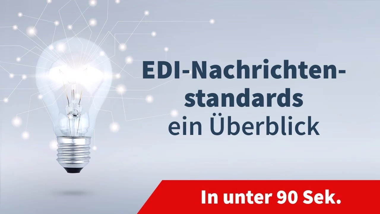 EDI-Nachrichtenstandards | In unter 90 Sek.