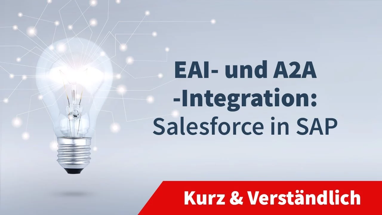 EAI- und A2A-Integration: Salesforce in SAP (Deutsch)